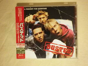 DVD付限定盤 『Busted/A Present For Everyone+2(2003)』(2003年発売,UICI-9005,国内盤帯付,歌詞対訳付,Crashed The Wedding,Who's David)