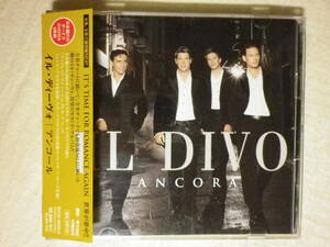 DVD付限定盤 『Il Divo/Ancora(2006)』(2006年発売,BVCM-38008/9,国内盤帯付,歌詞対訳付,ポップス)