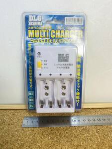 F138　未使用　レターパックプラス　　送料520円！　貴重　充電式電池　電池充電器　DLG-CDQ-2A-N