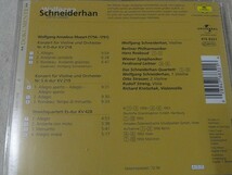 CD ヴォルフガング・シュナイダーハン　Mozart: Violin Concertos 4 & 5 KV 428 Wolfgang Schneiderhan　ヴァイオリン協奏曲_画像2