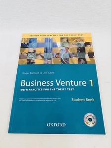 *** BUSINESS VENTURE 1 STUDENT BOOK CD付 Oxford University Press 英語教材 英会話 語学