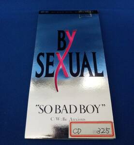 8cmCD シングルCD　BY-SEXUAL／①SO BAD BOY　②Be Anxious
