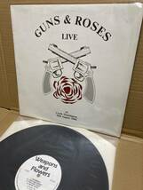 稀少LP！Guns & Roses / Live At Castle Donnington, 20th August, 1988 GR-002 ガンズ・アンド・ローゼズ ライヴ盤 アナログ盤レコード_画像1