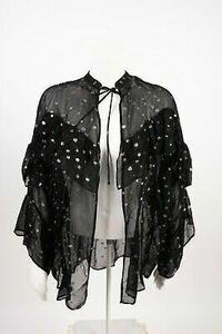 Zara Blouse Seethrow Jacket