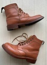 【良品】Trickerker‘ｓ　トリッカーズ　カントリーブーツ　レディース　L5180　MALTON　Brogue Boots　UK4.5　ウイングチップ_画像4