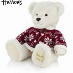 Harrods year bear 2012 限定　xmas bear ハロッズ　クリスマスベア　イヤーベア　チェスター 