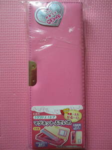 新品 クラリーノ 筆箱 ピンク 無地 片面開き マグネットふでいれ 1ドア 筆入れ 日本製 軽量 ペンケース 女の子 小学校 入学準備 送料無料