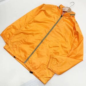 # Adidas adidas orange nylon jacket Zip up reverse side mesh 160cm [ Kids for children sport item!]#DF61