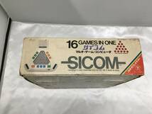 サイコム SICOM マルチ・ゲーム・コンピュータ ヨネザワ 米澤玩具 017-31105 昭和レトロ 1980年 80's_画像5