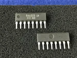 BA6305LN【即決即納】ローム VTR 信号処理用 IC [95P/190349]　Rohm VCR FG/CTL amplifier　2個セット