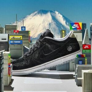 ゴールデンサイズ♪ NIKE SB DUNK LOW OG QS MEDICOM TOY BE@RBRICK black ブラック 黒 ダンク メディコムトイ ベアブリック CZ5127-001