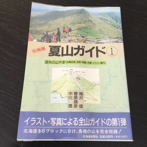 a99 Hokkaido summer mountain guide 1 central Hokkaido. mountain . plum ...... middle river . Hokkaido newspaper company Hokkaido map map mountain climbing topographic map Sapporo outskirts niseko.. piled .