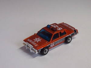 MATCHBOX Matchbox #16 OF 75 FORD LTD POLICE CAR 1996 year made 