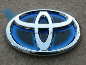 エンブレム リア 75 mm x 110 mm 純正 部品 PARTS パーツ アクセサリー トヨタ EMBLEM rear toyota symbol mark hybrid ハイブリッド