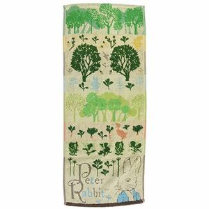 ! new goods Peter Rabbit Peter Rabbit face towel No2 Land scape 