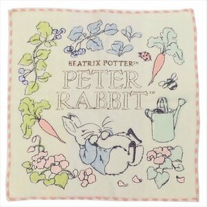 ◎新品　ピーターラビット　Peter Rabbit　タオルハンカチ　No1　クロップ