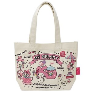 ★新品　マイメロディ　My Melody　帆布ミニトート　ランチトートにも　サンリオ　Sanrio