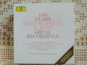 CD 450 YEARS STAATS KAPELLE BERLIN GREAT RECORDINGS 15組