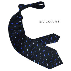 Bulgari Seven Field Tie [Black/Mask] То же, что и новый, переведен!