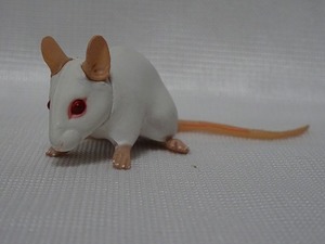  Kaiyodo × Takara Pet Animals Series 3 мышь белый 