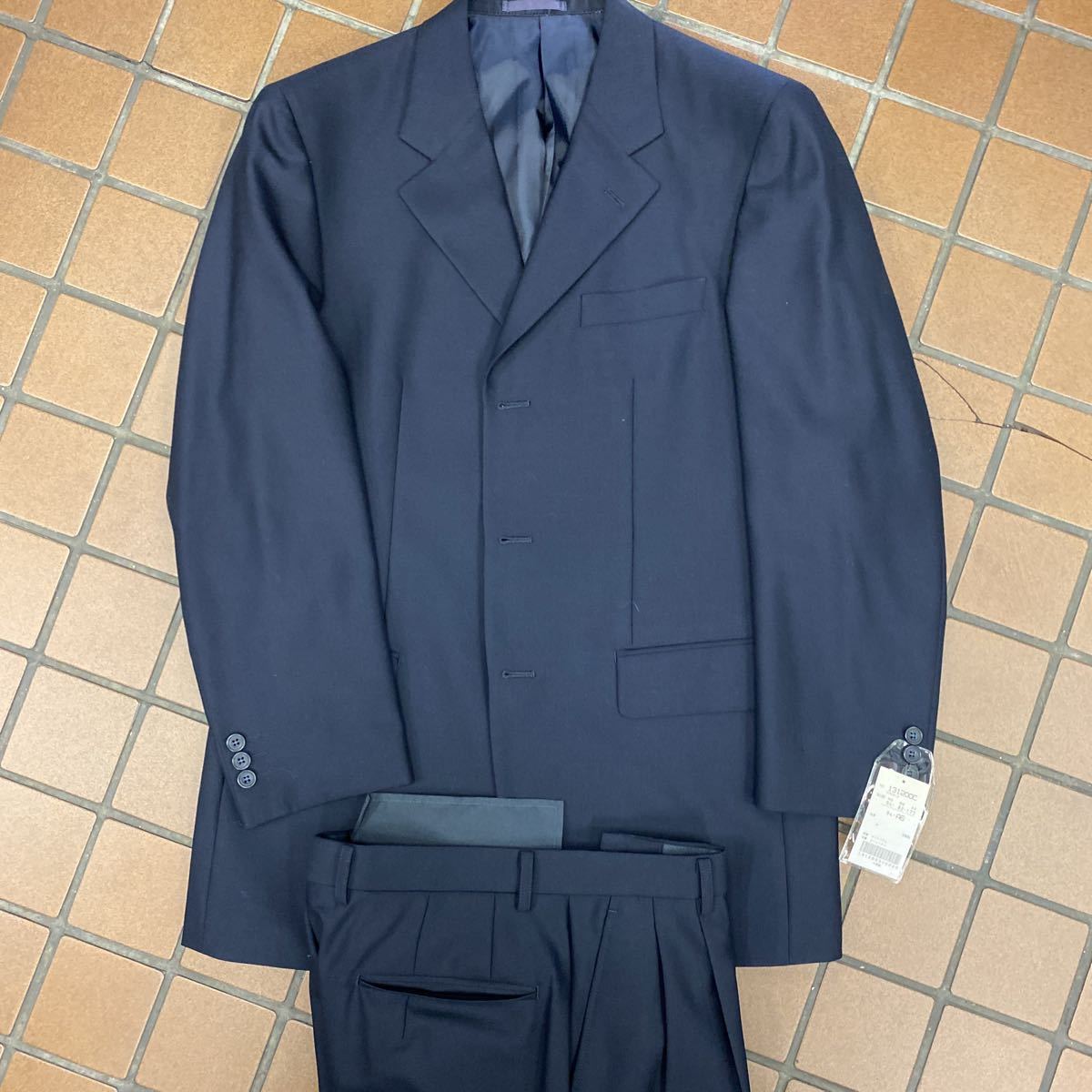新品 ポールスミス ゼニア社イタリア製最高級生地使用 ストライプ