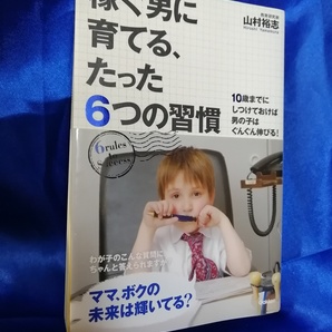 ■送料無料 書籍「稼ぐ男に育てる、たった6つの習慣」山本裕志 10歳までにしつけておけば、男の子はぐんぐん伸びる！教育指南