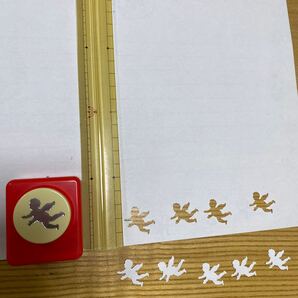 エンジェル 天使 クラフトパンチ クリスマスカード