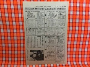 CN17267◆切抜き◇原田芳雄十朱幸代天知茂若林豪岡村清太郎◇甦る日日・第5回・江戸の牙・陰謀！地獄の盛り場・騎馬奉行・若鷹が巣立つ時