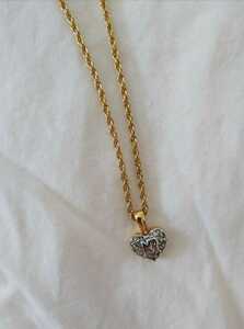 Nina Ricci Ninarich Collece Gold Line Stone Heart Accessories Ninaricci