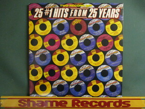 VA ： 25 #1 Hits From 25 Years Motown Hits 2LP // モータウンNo.1ヒットを集めてます! / Marvelettes / Marvin Gaye / Stevie Wonder 他