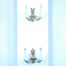 #wl0004壁掛ウォールランプ本物アンティーク照明1930年ベルギー原産本体真鍮製PSE表示品PL保険付_画像1