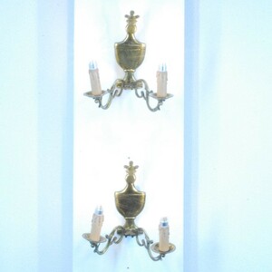 #wl0101壁掛ウォールランプ本物アンティーク照明1930年ベルギー原産本体材質真鍮製PSE表示品PL保険付