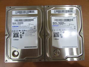  ★TOSHIBA　Blu-rayレコーダー用【D-BZ510】 交換・換装用 内蔵HDD 320GB(3.5インチ)×2個 AVコマンド対応 N01157