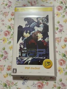 PSP Persona 3 портативный новый товар нераспечатанный 