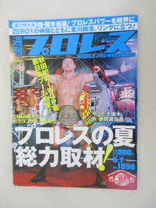 C03 週刊プロレス NO.1696 2013年8月7日号 プロレスの夏 総力取材！