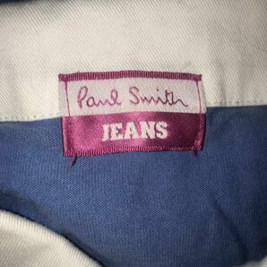 ポールスミスジーンズ【Paul Smith JEANS】長袖 ポロシャツ ワンポイント 刺繍 (M)USEDの画像6