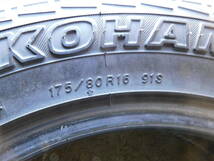 ★YOKOHAMA GEOLANDAR A/T-S 16インチ★175/80R16 91S 残り溝:5mm以上 2014年 4本 MADE IN JAPAN_画像8