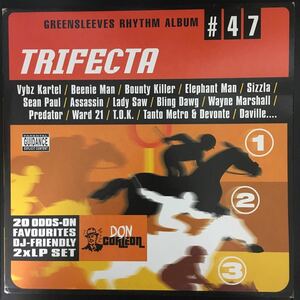 2LP V.A GREENSLEEVES RHYTHM ALBUM #47 / TRIFECTA