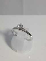 PT950ダイヤリング！0.17ct.。「TIFFANY&Co.」。_画像4