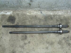  Daihatsu Storia X4 M112S latter term JC-DET 5MT original rear axle shaft left right drive shaft gong car ( original LSD.. using did )