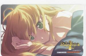 Dies irae Amantes amentes ゲーマーズ テレカ ＰＳＰ