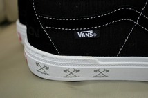 新品未使用 VANS バンズ x DEMOLITION SK8HI PRO BMX スケートハイ プロ BMX ブラック 定価13,200円 US8.5 26.5センチ 送料無料_画像5