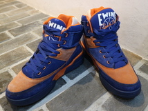 箱あり EWING ATHLETICS EWING 33 HI US10 28cm ブルー パトリック ユーイング アスレチックス バスケ ハイカット スニーカー_画像3