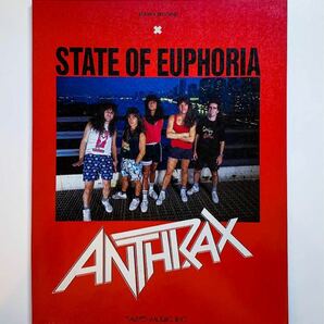 【裁断】ANTHRAX STATE OF EUPHORIA スコア