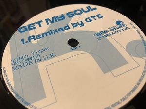 12”★K. / Get My Soul (Remixed By GTS) ヴォーカル・ハウス・ミックス！ ！