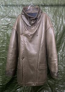 1980s MARITHE FRANCOIS GIRBAUD LEATHER JACKET 80s Mali te franc sowa Jill bo- leather jacket 
