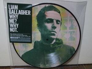 未再生 Why Me? Why Not ピクチャーディスク(analog) Liam Gallagher アナログレコード vinyl