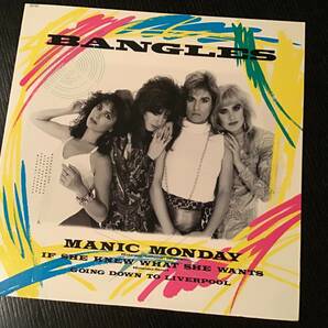 The Bangles 12 inch single. / MANIC MONDAY 国内盤　バングルス　マニックマンディ