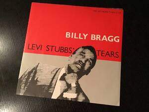 BILLY BRAGG. 12inxh single. / LEVI STUBBS’TEARS. 1986 UK. ビリーブラッグ