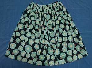 Dot&Stripes CHILDWOMAN Child Woman floral print skirt blue series 